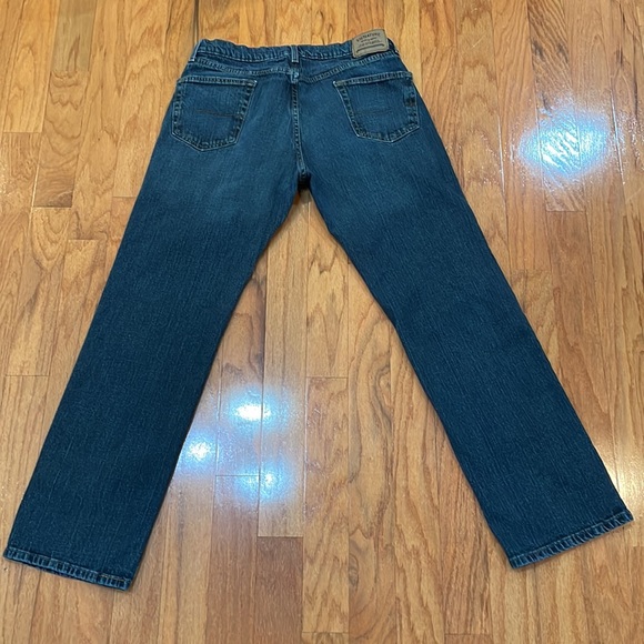 Levi Signature Strauss & Co Relaxed Fit Blue Jeans 5 Pocket W36 x L34 Dark Wash - Picture 13 of 16